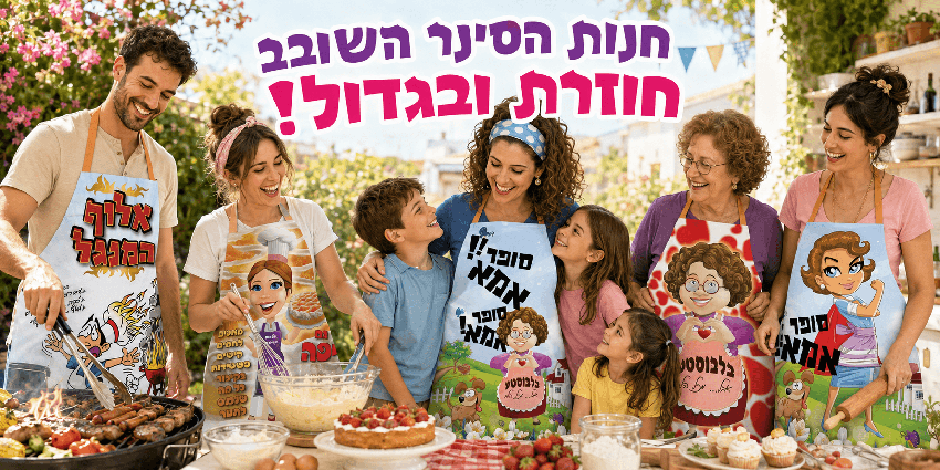 חנות הסינר השובב חוזרת ובגדול